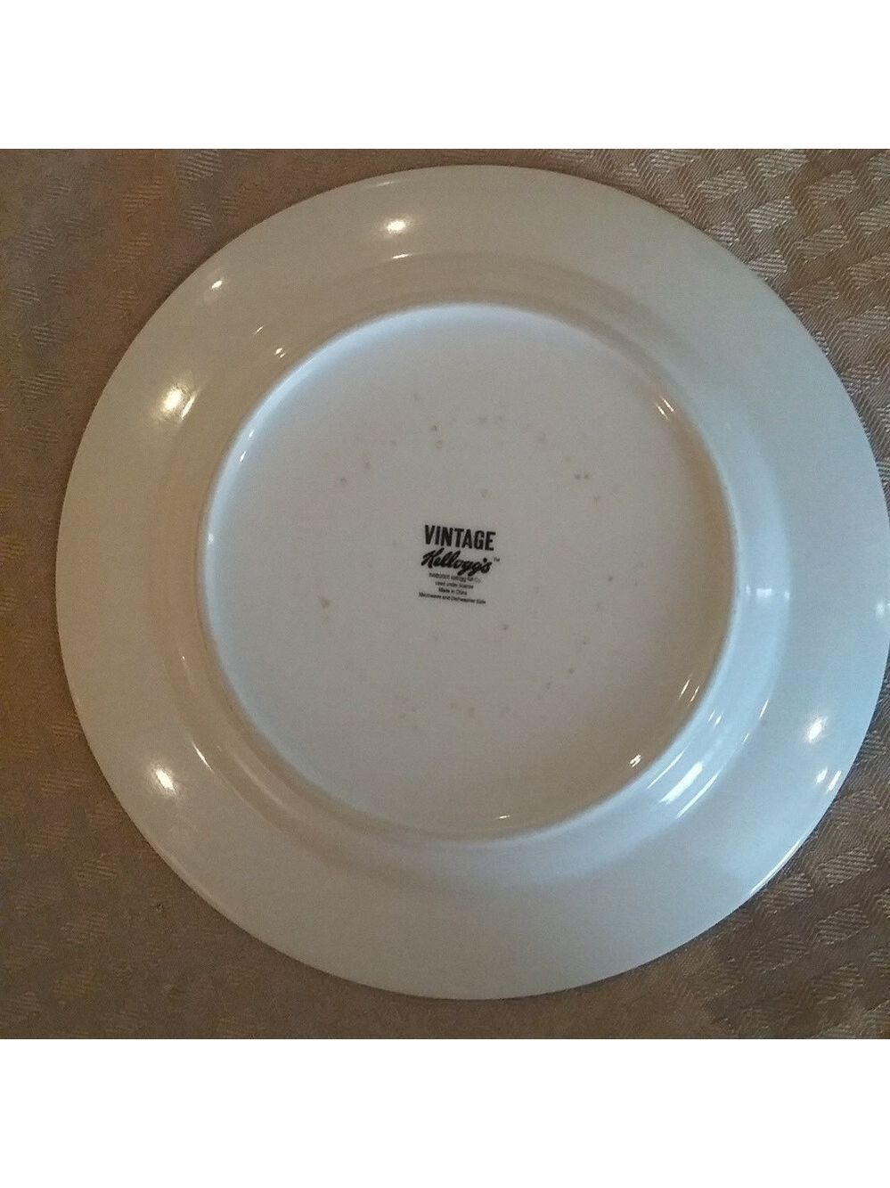 Vintage Kellogg Plate Rice Krispies - Picture 3 of 3